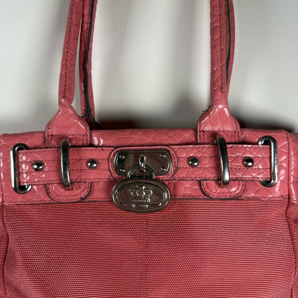 Kathy Van Zeeland Pink Over the Shoulder Bag Y2K - Picture 2 of 12